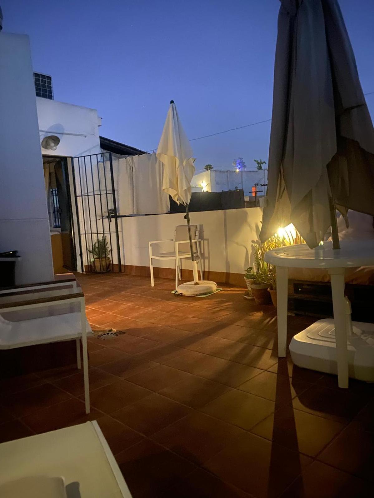 Апартаменты Duplex With Terrace Santa Rufina Севилья Экстерьер фото