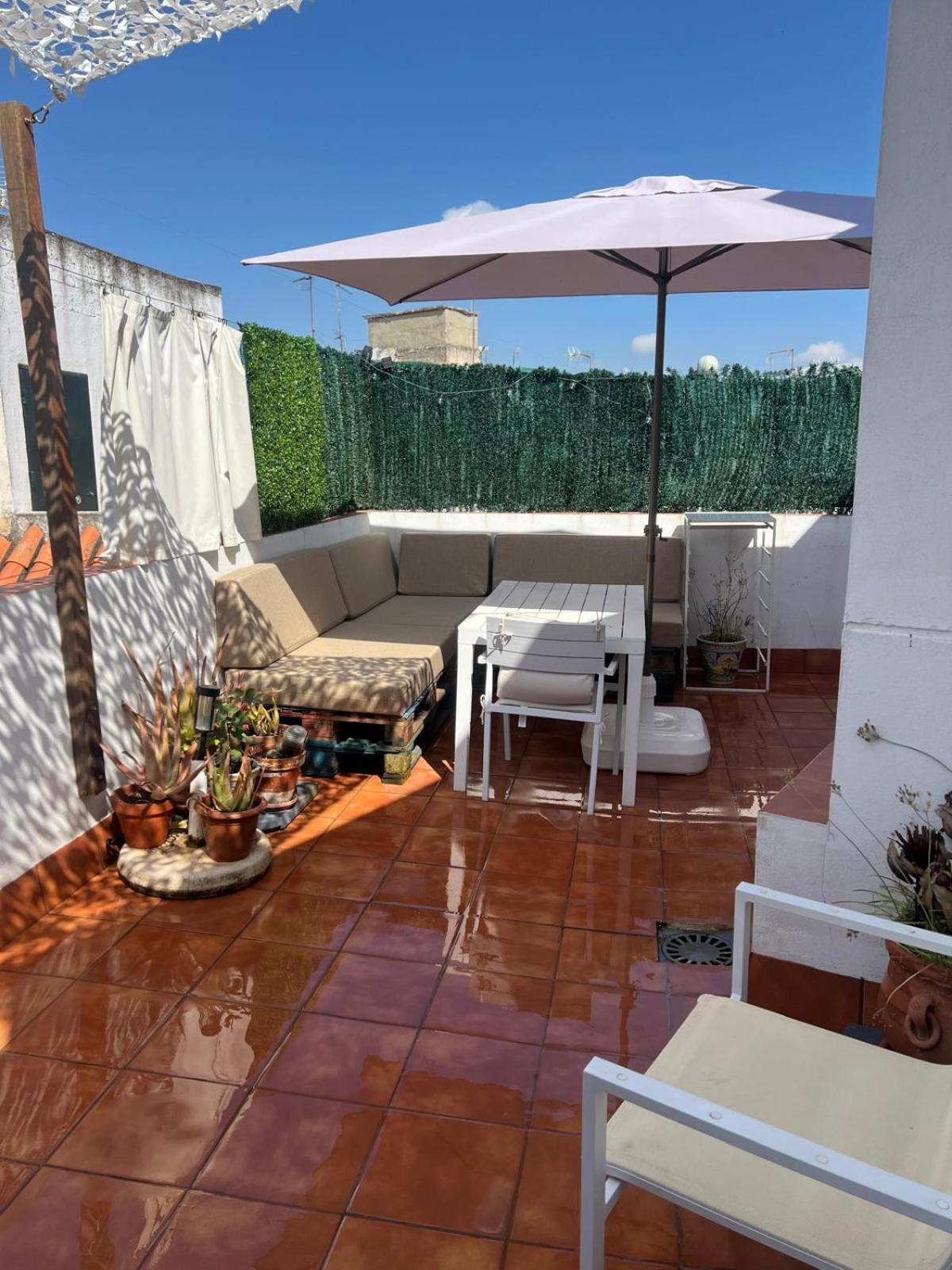 Апартаменты Duplex With Terrace Santa Rufina Севилья Экстерьер фото